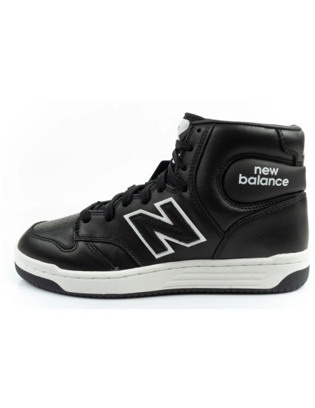New Balance 480 men's hightop sneakers black
