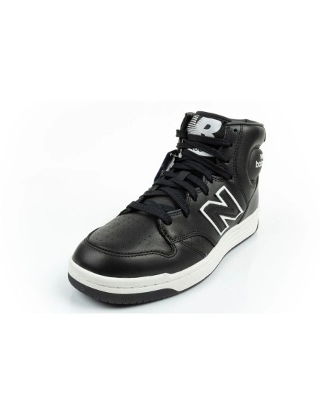 New Balance 480 men's hightop sneakers black