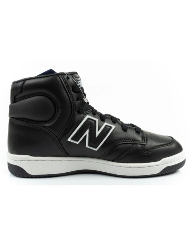 New Balance 480 men's hightop sneakers black