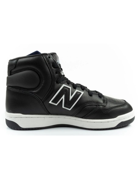 New Balance 480 men's hightop sneakers black