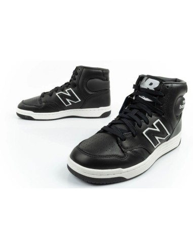 New Balance 480 men's hightop sneakers black