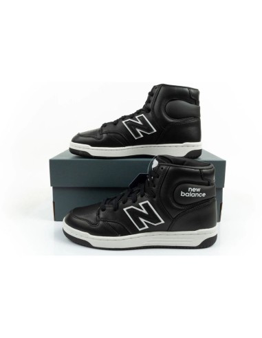 New Balance 480 men's hightop sneakers black