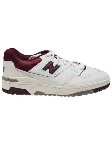 New Balance 550 Burgundy Cyan Sneakers BB550WBG