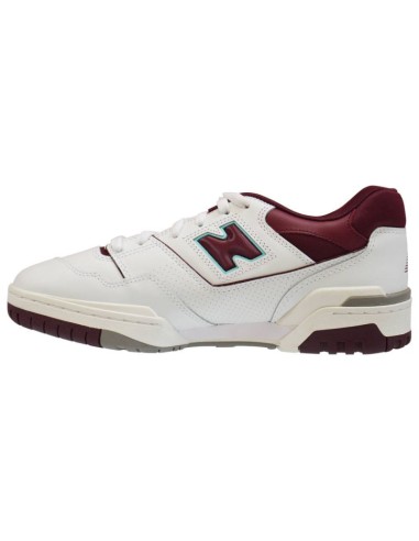 New Balance 550 Burgundy Cyan Sneakers BB550WBG