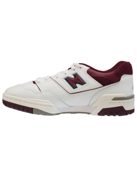 New Balance 550 Burgundy Cyan Sneakers BB550WBG