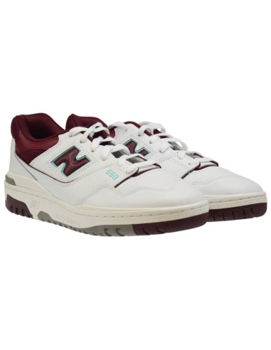 New Balance 550 Burgundy Cyan Sneakers BB550WBG