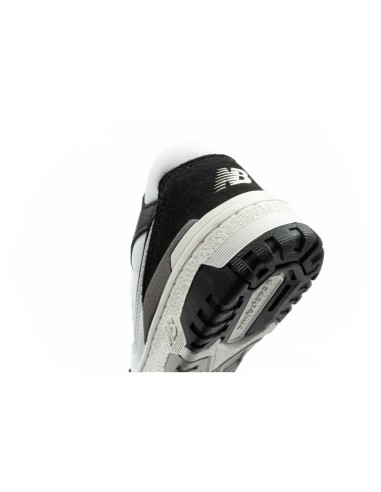 New Balance 550 youth sports shoes sneakers leather fashionable black white