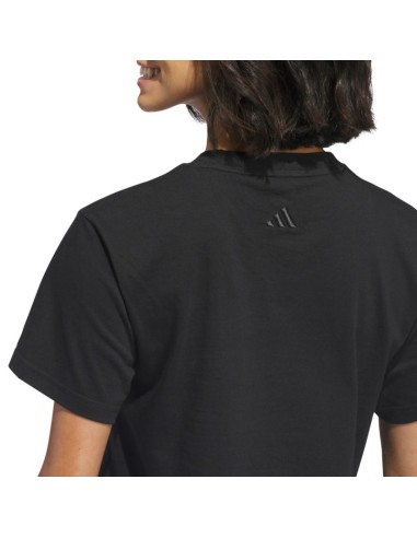 adidas Bow on Linear Logo Graphic Women's TShirt Black KB2400