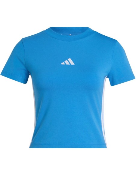 adidas Essentials 3Stripes Slim Baby Tshirt Light Blue KD2341
