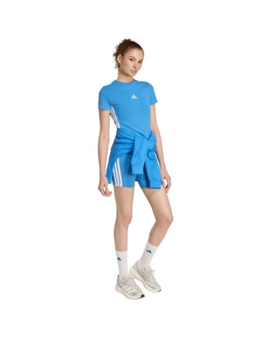 adidas Essentials 3Stripes Slim Baby Tshirt Light Blue KD2341