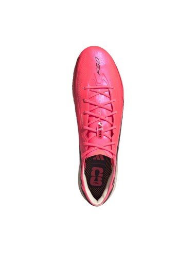 Adidas F50 Hyperfast Elite FG football boots pink JR5386
