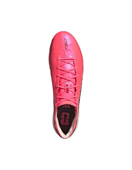 Adidas F50 Hyperfast Elite FG football boots pink JR5386