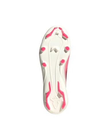 Adidas F50 Hyperfast League FG kids' soccer shoes pink HQ5161