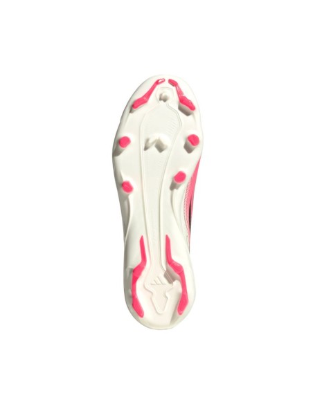Adidas F50 Hyperfast League FG kids' soccer shoes pink HQ5161