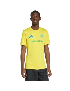 Men's adidas Brazil 26 Jersey Yellow KH2307