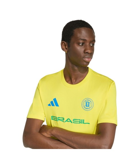 Men's adidas Brazil 26 Jersey Yellow KH2307