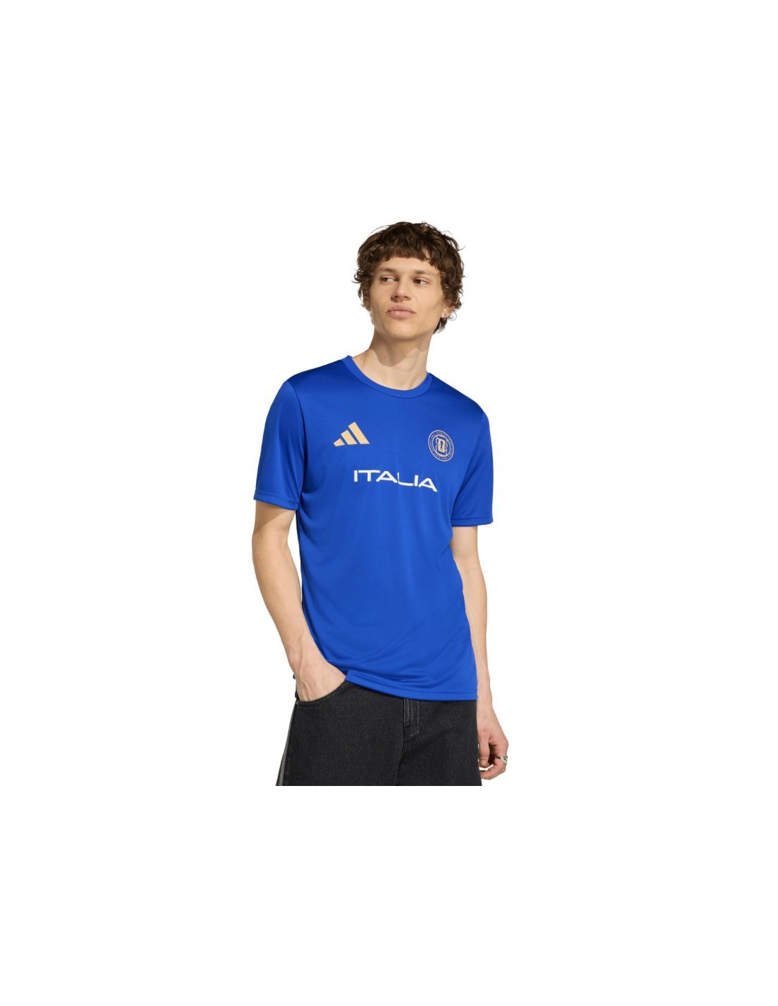 Men's adidas Italy 26 Jersey blue KH2306