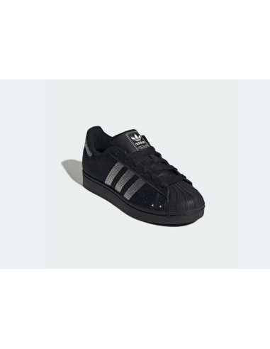 adidas Superstar II Rhinestone Black Silver Women's IH4200 MBS