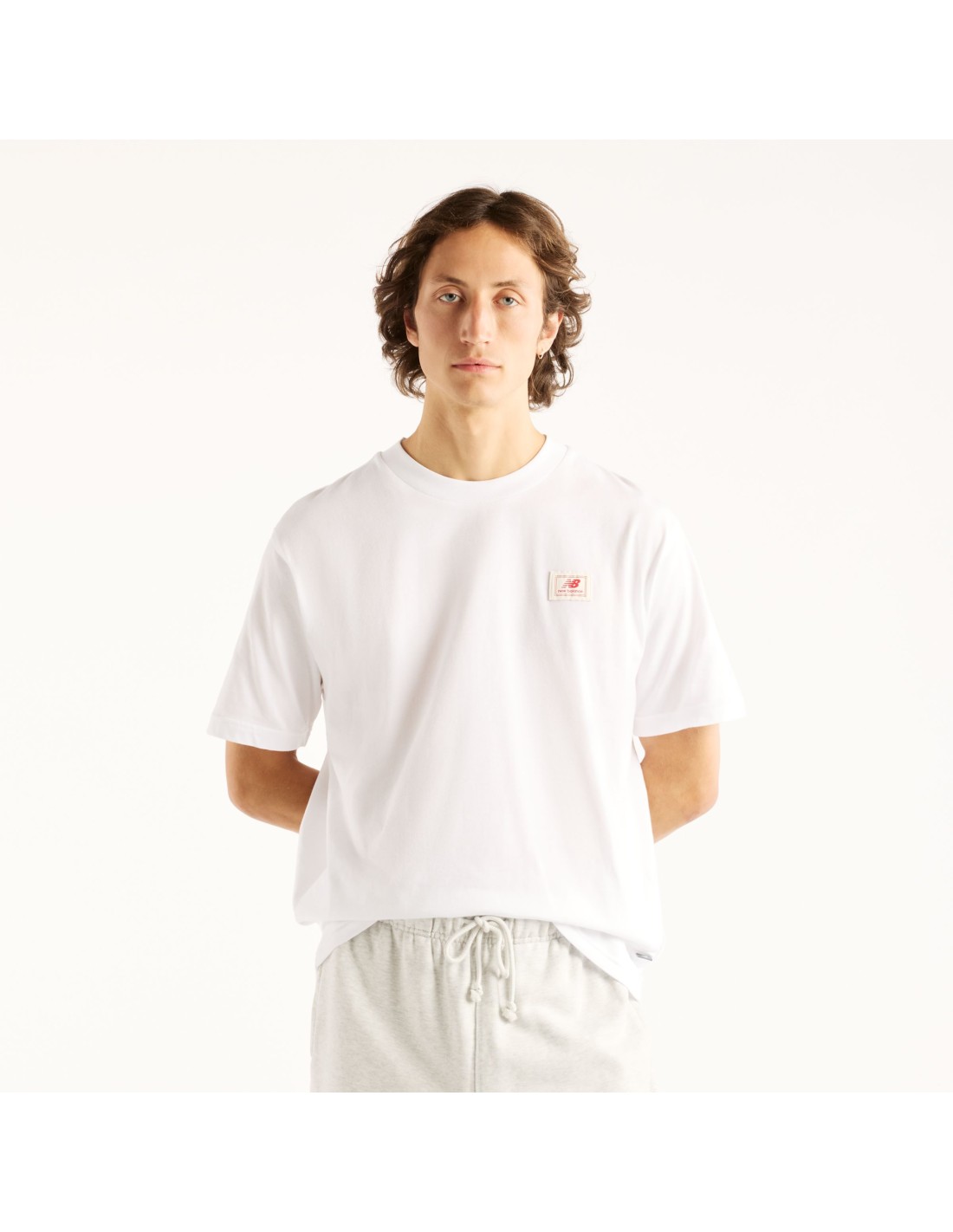 New Balance Woven Label TShirt MT53928WT