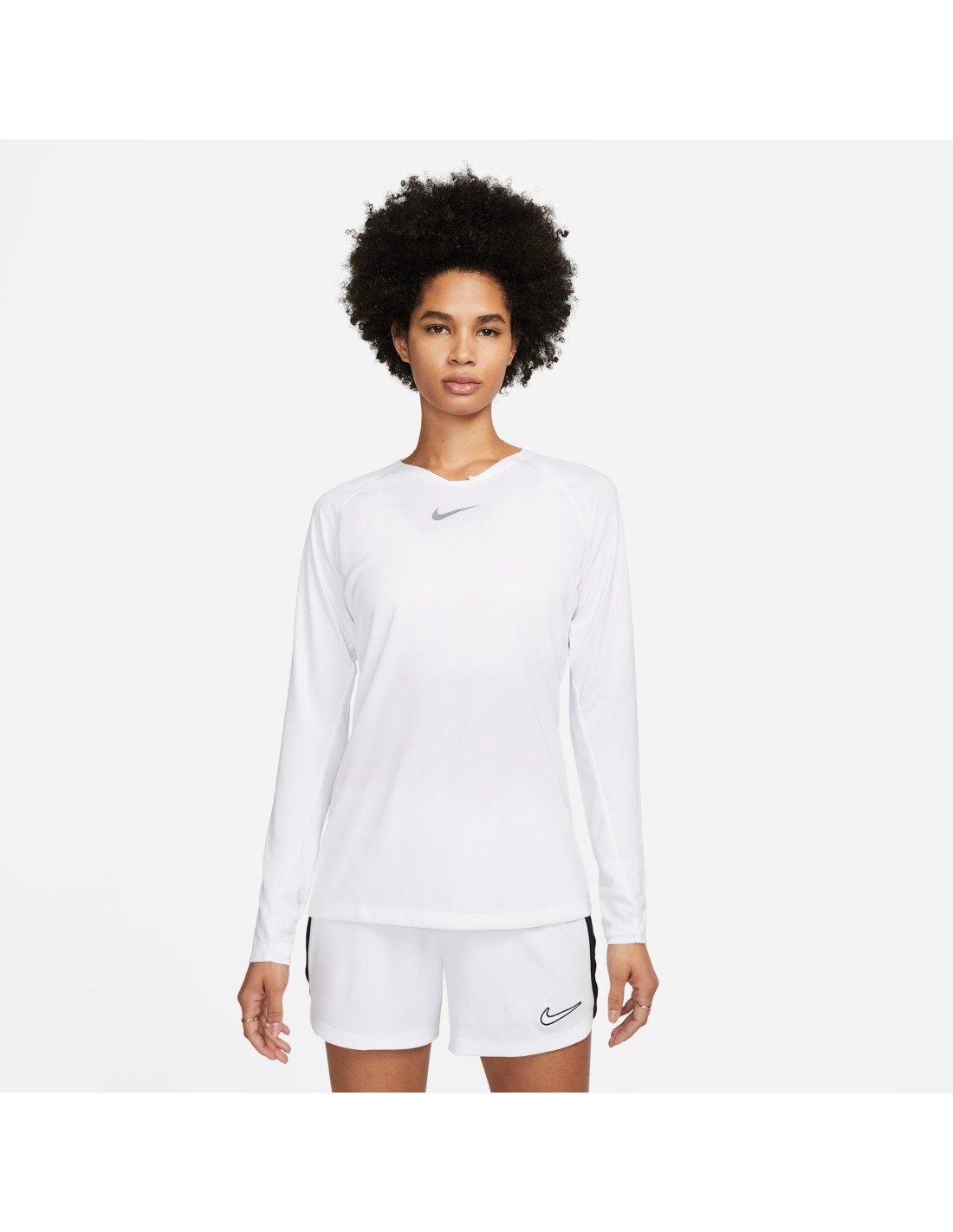 Koszulka damska Nike DriFIT Park First Layer biala AV2610 100