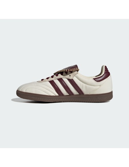 adidas Samba LT Cream White Maroon Women's IH9045 MBS