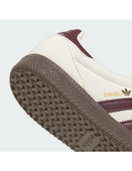adidas Samba LT Cream White Maroon Women's IH9045 MBS