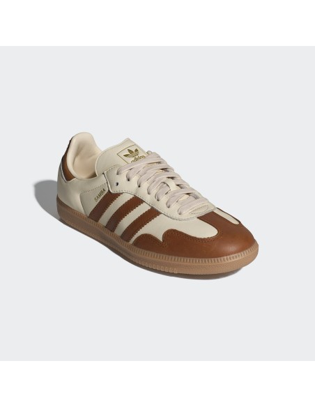 adidas Samba OG Wonder White Dusky Bronze Women's KJ0996 MBS
