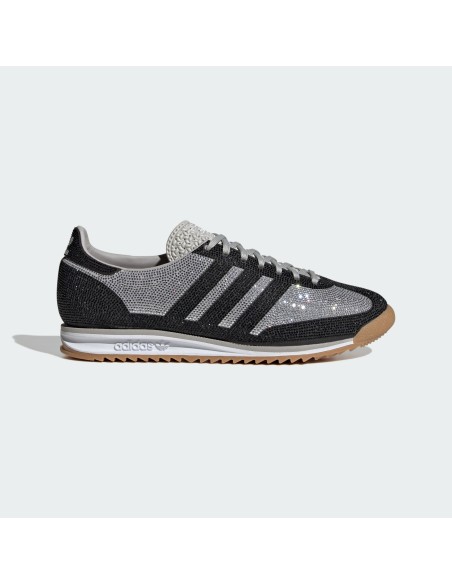 adidas SL 72 OG Rhinestone Grey Black Women's KJ6151 MBS