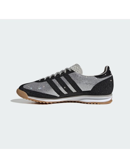 adidas SL 72 OG Rhinestone Grey Black Women's KJ6151 MBS