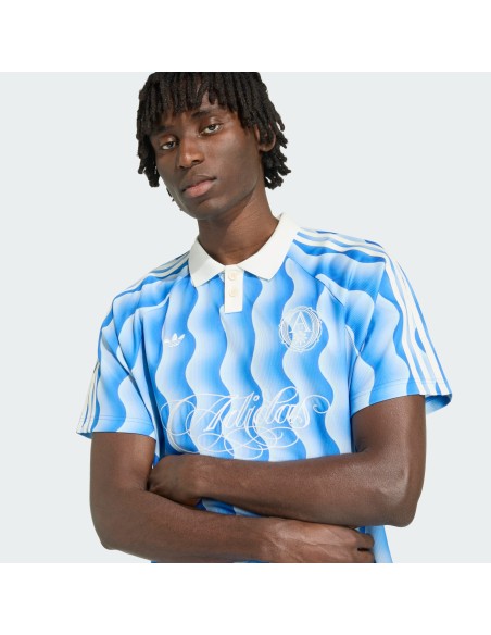 Adidas Summer Glow Jersey Tee Blue KX1258 MBS