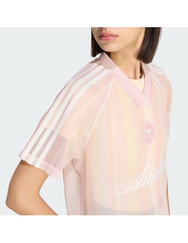 Adidas Originals Summer Glow Knitted Oversized Jersey Pink KY3161 MBS