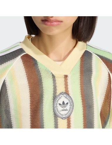 Adidas Originals Summer Glow Knitted Oversized Jersey Easy Yellow KY3162 MBS