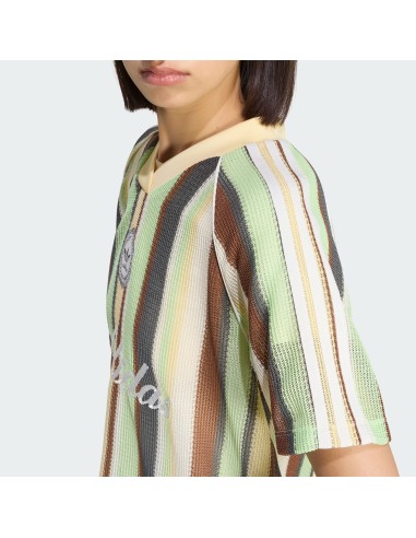 Adidas Originals Summer Glow Knitted Oversized Jersey Easy Yellow KY3162 MBS
