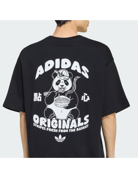 Adidas Chopsticks Panda Black TShirt LE1885 MBS