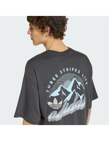 Adidas MOUNTAIN GFX Utility Black TShirt LE1889 MBS