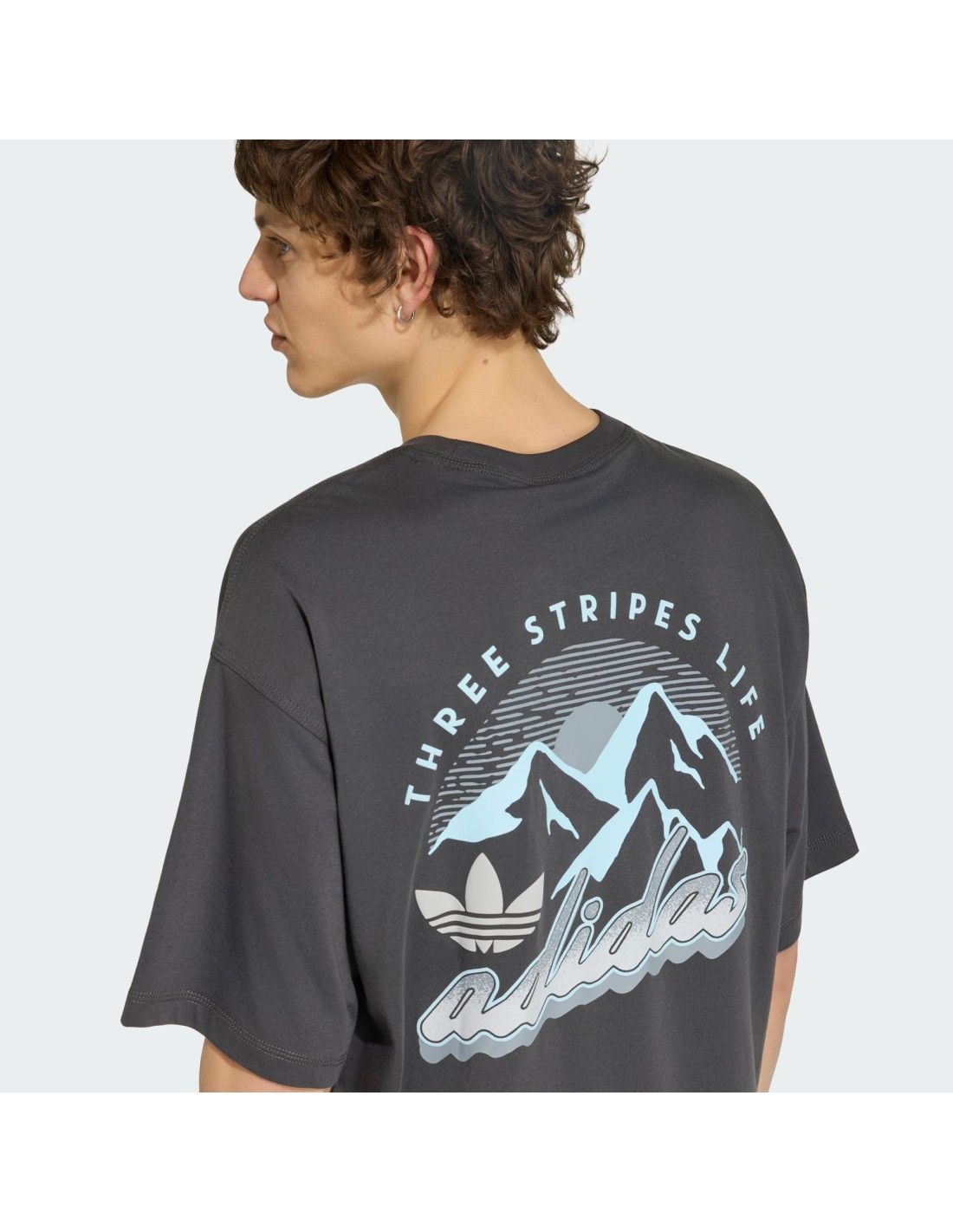 Adidas MOUNTAIN GFX Utility Black TShirt LE1889 MBS