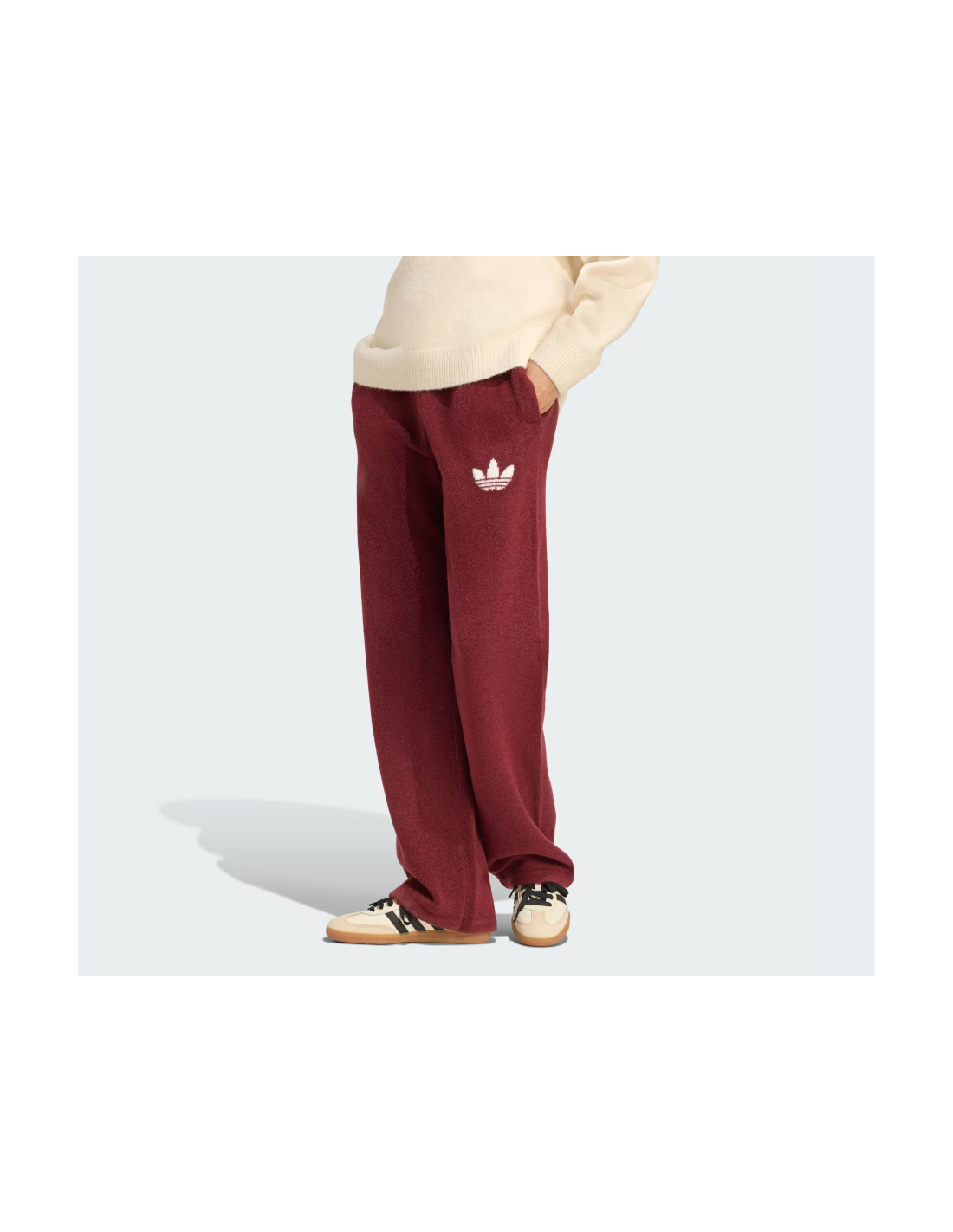 adidas Originals Athletic Dept Knitted Joggers Red KF2533 MBS