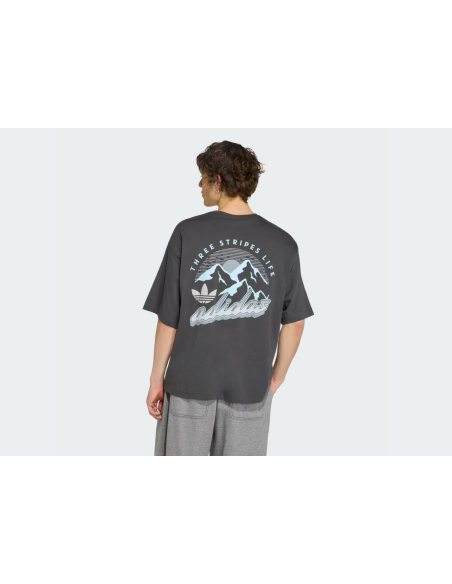 Adidas MOUNTAIN GFX Utility Black TShirt LE1889 MBS