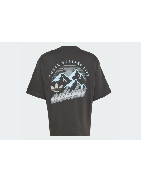 Adidas MOUNTAIN GFX Utility Black TShirt LE1889 MBS