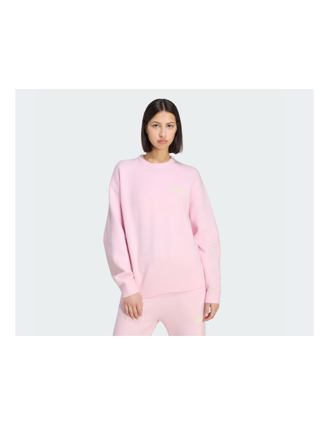 adidas Originals Athletic Dept Knitted Sweatshirt Pink LD4474 MBS