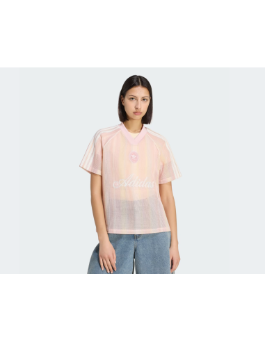 Adidas Originals Summer Glow Knitted Oversized Jersey Pink KY3161 MBS