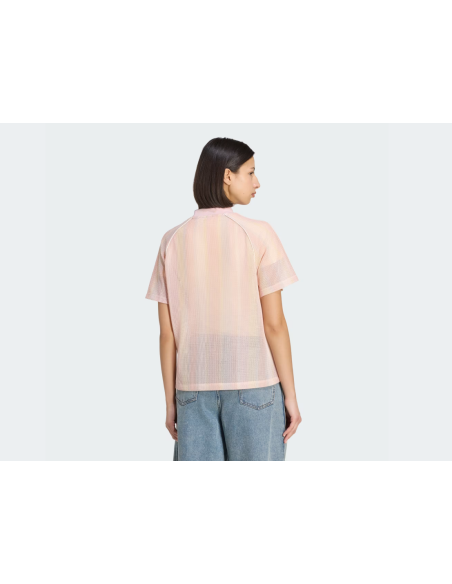 Adidas Originals Summer Glow Knitted Oversized Jersey Pink KY3161 MBS