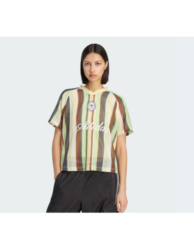 Adidas Originals Summer Glow Knitted Oversized Jersey Easy Yellow KY3162 MBS