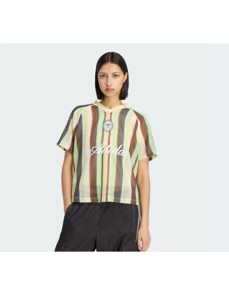 Adidas Originals Summer Glow Knitted Oversized Jersey Easy Yellow KY3162 MBS