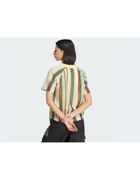 Adidas Originals Summer Glow Knitted Oversized Jersey Easy Yellow KY3162 MBS