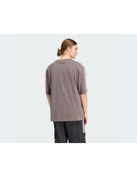 Adidas Adicolor 3Stripes Oversized TShirt Charcoal KE1591 MBS