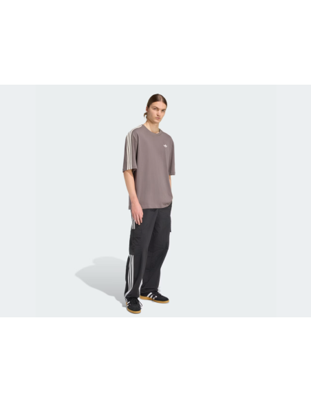 Adidas Adicolor 3Stripes Oversized TShirt Charcoal KE1591 MBS