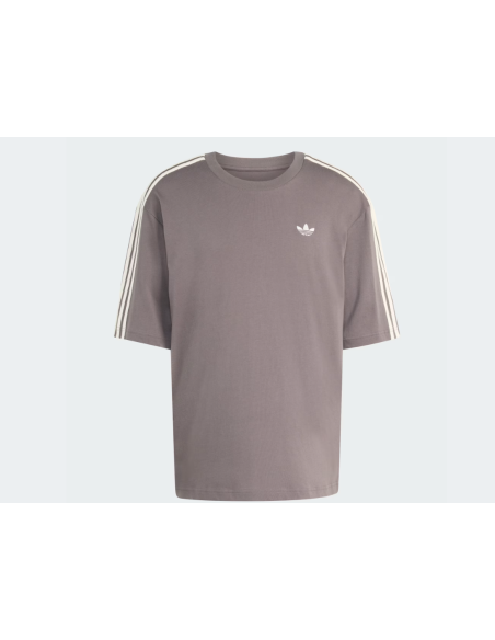 Adidas Adicolor 3Stripes Oversized TShirt Charcoal KE1591 MBS