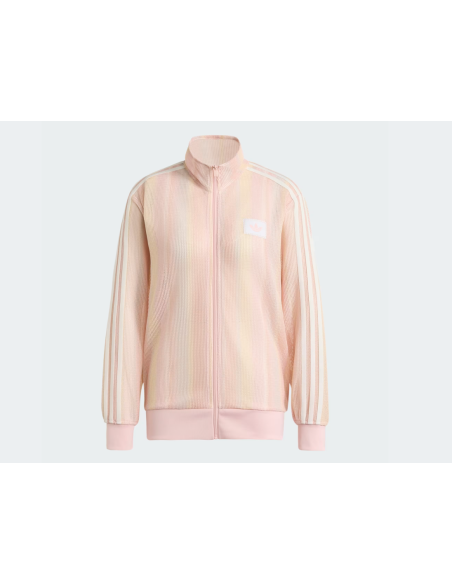 Adidas Originals Summer Glow Knitted Firebird Track Top Pink KY2031 MBS