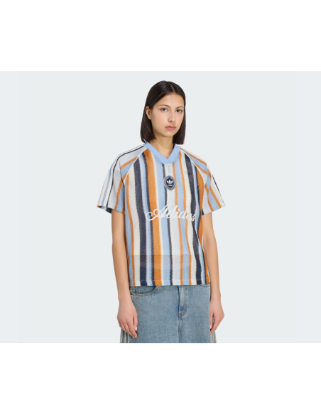 Adidas Originals Summer Glow Knitted Oversized Jersey Ash Blue KY3160 MBS